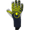 uhlsport Prediction Supergrip+ Finger Surround Torwarthandschuhe marine/wei&szlig;/fluo gelb 7