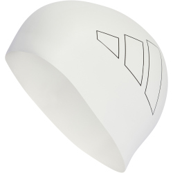 adidas Logo Badekappe 001A - white/black