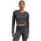 adidas Performance Knit Cropped langarm Trainingsshirt Damen