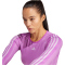 adidas Performance Knit Cropped langarm Trainingsshirt Damen