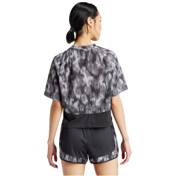 adidas Train Essentials Flower Tie-Dye Trainingsshirt Damen