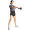 adidas Train Essentials Flower Tie-Dye Trainingsshirt Damen