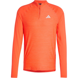 adidas Gym+ 3-Streifen 1/4-Zip langarm Trainingsshirt Herren