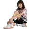 adidas Sportswear Train Essentials Seasonal Printed Cropped Trainingsshirt Kinder