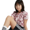 adidas Sportswear Train Essentials Seasonal Printed Cropped Trainingsshirt Kinder