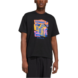 adidas Sportswear Berlin Papercut T-Shirt Herren