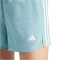adidas 3-Streifen High-Waist Sweatshorts Damen