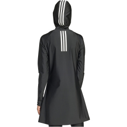 adidas Performance 3-Streifen langarm Schwimmshirt Damen 095A - black 30