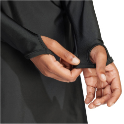 adidas Performance 3-Streifen langarm Schwimmshirt Damen 095A - black 30