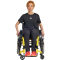 adidas Adaptive Workout Trainingshose Damen 095A - black/white M