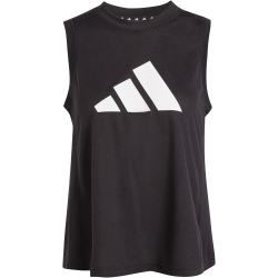 adidas Train Essentials Big Logo Trainings-Tanktop Damen 095A - black/white L