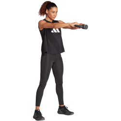 adidas Train Essentials Big Logo Trainings-Tanktop Damen 095A - black/white L