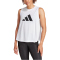 adidas Train Essentials Big Logo Trainings-Tanktop Damen 001A - white/black XS