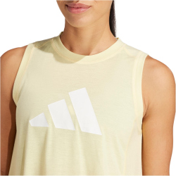 adidas Performance Train Essentials Big Performance Logo Trainings-Tanktop Damen AEJP - almyel/white XS