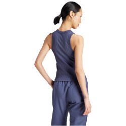 adidas Performance All Gym Seasonal Rib Tight Fit Tonal 3-Streifen Tanktop Damen AEDS - shanav XS