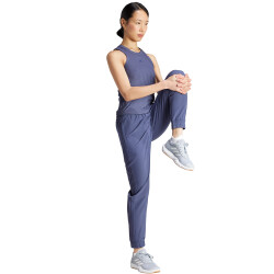 adidas Performance All Gym Seasonal Rib Tight Fit Tonal 3-Streifen Tanktop Damen AEDS - shanav XS