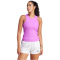 adidas Performance All Gym Seasonal Rib Tight Fit Tonal 3-Streifen Tanktop Damen AFAM - purbur S