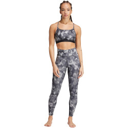 adidas Performance Optime Essentials Flower Tie-Dye Leggings Damen 095A - black/grefiv S