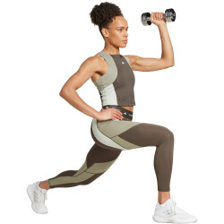adidas Performance TECHFIT Colorblock Cropped Trainings-Tanktop Damen AEDR - shaoli L