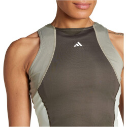adidas Performance TECHFIT Colorblock Cropped Trainings-Tanktop Damen AEDR - shaoli L