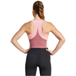 adidas Performance TECHFIT Colorblock Cropped Trainings-Tanktop Damen AFAK - precri L