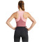 adidas Performance TECHFIT Colorblock Cropped Trainings-Tanktop Damen AFAK - precri L