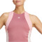 adidas Performance TECHFIT Colorblock Cropped Trainings-Tanktop Damen AFAK - precri L