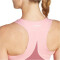 adidas Performance TECHFIT Colorblock Cropped Trainings-Tanktop Damen AFAK - precri L