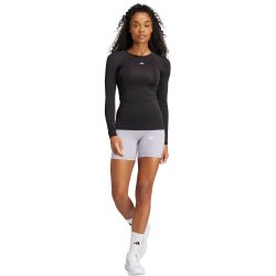 adidas TECHFIT langarm Trainingsshirt Damen 095A - black M