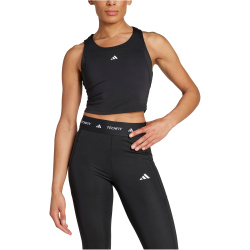 adidas TECHFIT Cropped Trainings-Tanktop Damen 095A - black XXS