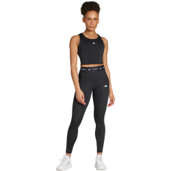 adidas TECHFIT Cropped Trainings-Tanktop Damen 095A - black XXS
