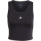 adidas TECHFIT Cropped Trainings-Tanktop Damen 095A - black XXS