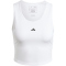 adidas TECHFIT Cropped Trainings-Tanktop Damen 001A - white XS