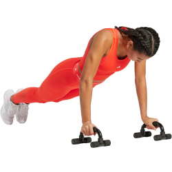 adidas Performance TECHFIT Cropped Trainings-Tanktop Damen A0TB - brired XS