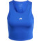 adidas Performance TECHFIT Cropped Trainings-Tanktop Damen AETC - selubl L