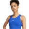 adidas Performance TECHFIT Cropped Trainings-Tanktop Damen AETC - selubl L
