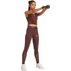 adidas Performance TECHFIT Cropped Trainings-Tanktop Damen AEX5 - shabrn XS