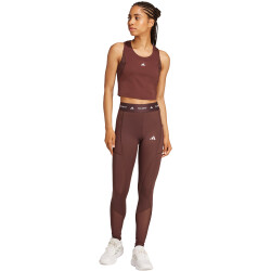 adidas Performance TECHFIT Cropped Trainings-Tanktop Damen AEX5 - shabrn XS