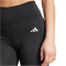 adidas Optime Essentials Stash Pocket 7" kurze Leggings Damen 095A - black L