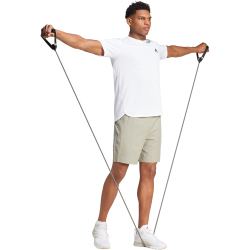 adidas Performance Gym+ 3-Streifen Woven Trainingsshorts Herren AESW - silpeb 3XL/5"