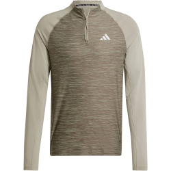 adidas Gym+ 3-Streifen 1/4-Zip langarm Trainingsshirt...
