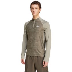 adidas Gym+ 3-Streifen 1/4-Zip langarm Trainingsshirt...