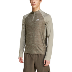 adidas Gym+ 3-Streifen 1/4-Zip langarm Trainingsshirt...