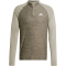 adidas Gym+ 3-Streifen 1/4-Zip langarm Trainingsshirt Herren AEYE - slpeme XXL
