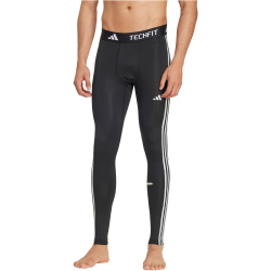 adidas TECHFIT Compression 3-Streifen lange Fitnesstights...