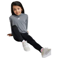 adidas Sportswear Sport-Set (Sweatshirt + Leggings) Kinder AA2T - grethr/greone/white 104