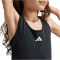 adidas TECHFIT Trainings-Tanktop Kinder 095A - black/white 128