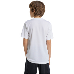 adidas Train Essentials Logo Regular Fit Trainingsshirt Kinder 001A - white/black 164