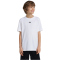 adidas Train Essentials Logo Regular Fit Trainingsshirt Kinder 001A - white/black 164