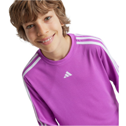 adidas Sportswear Train Essentials Logo Regular Fit langarm Sweatshirt Kinder AFAM - purbur/white 164